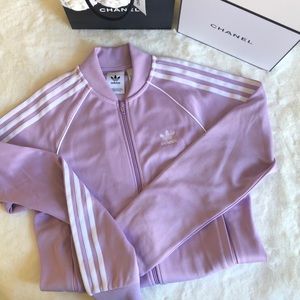 Purple Small adidas jacket women